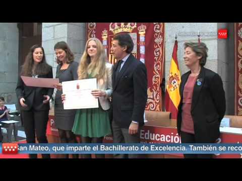 PresidenciaComMadrid - El Presidente de la Comunidad de Madrid, Ignacio González, acompañado por la Consejera de Educación, Juventud y Deporte, Lucía Figar, preside la entrega los ...
