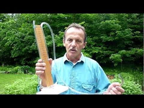 how to use u gauge manometer