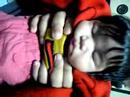 husna sakura@tido sambil duduk