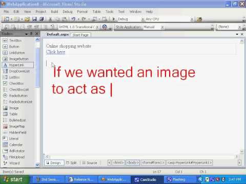 how to provide hyperlink in asp.net