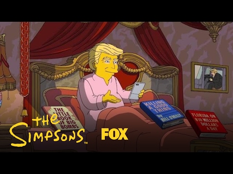 Simpsons: 100 dias de presidência Trump