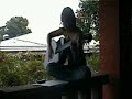 Jacky on the guitar Jacky on the guitar