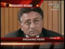 El presidente de Pakistán Musharraf renuncia