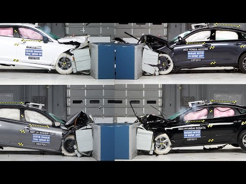 2023 Accord VS Camry VS Sonata VS Altima VS K5 – IIHS's Rear-Seat Safety Testing