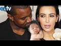 Kim Kardashian and Kanye Name Baby NORTH ...