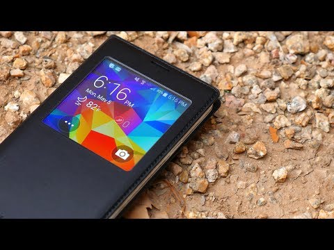 Samsung S-View cover for the Galaxy S5 ($49.99)
