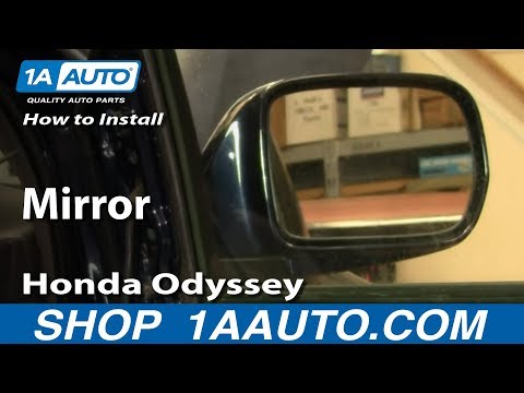 How To Install Replace Side Rear View Mirror  Honda Odyssey 99-04 1AAuto.com