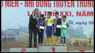Tổng kết giải bóng đá Thiếu niên - Nhi đồng truyền thống thành phố lần thứ XXI