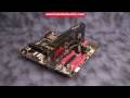 (HD)  The EVGA X58 Classified Limited Edition Motherboard