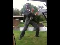 My mate absolutely intoxicated dancing to his favorite track after a work Christmas party!