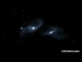 Galaxy Collision : Milky Way Galaxy and the Andromeda Galaxy