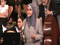 مها عادل - للصبر حدود - حفل كورال قصر التذوق للموسيقى العربية بقيادة المايسترو محمود أبو زيد بمكتبة الإسكندرية يوم 26 أكتوبر 2008