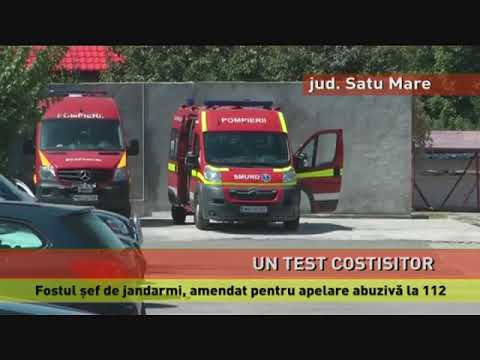 Fostul șef al Jandarmeriei din Satu Mare, amendat pentru apel abuziv la 112