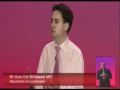 Ed Miliband's speech to Labour Party Conference