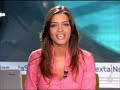 Aqui teneis el debut en televisión de la wapisima periodista Sara Carbonero, es en el telediario deportivo de la Sexta del sabado 28-07-2008
