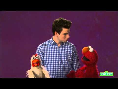 Chris Colfer & Elmo Talk About Bullying