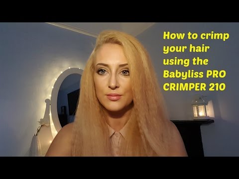 video-linktoworks-How to: Crimping your hair using the Babyliss PRO CRIMPER ...