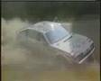 Ken Wood & Peter Brown rallying the Rover SD1