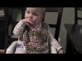 Harper shaking her head NO!