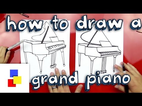 video-linktoworks-How To Draw A Grand Piano - YouTube