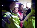 ajax fans getting a bit rowdy with flares being brought into the station and being set off and abuse towards any passer by villa fans. this was just after the flare had been set off and they were being escorted to the platform to witton station.
thursday 23rd october 2008.