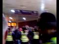 Trouble in Birmingham New Street before Aston Villa v Ajax