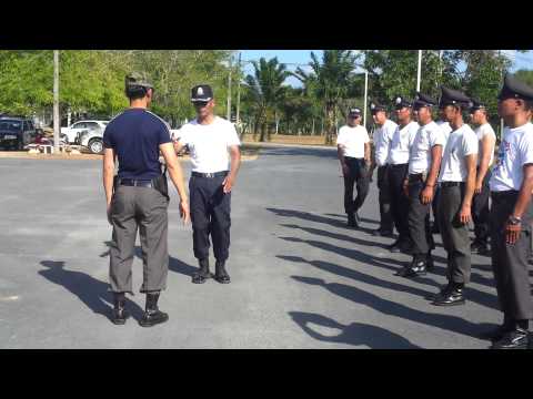 ยุทธวิธีตำรวจ - ว่าที่ พ.ต.อ.อรัญ มหาทรัพย์ ผกก.สภ.ช้างกลาง...
