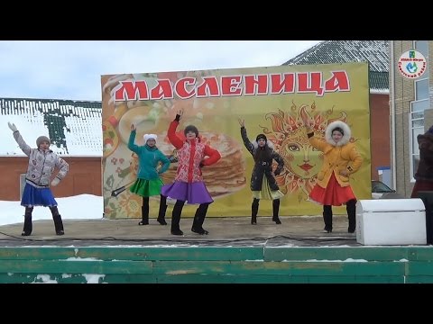 "МАСЛЕНИЦА" шагает по Советскому району ХМАО 22.02.2015.г