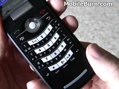 MobileBurn: Review of RIMs BlackBerry Pearl Flip 8220 YouTube Preview Image