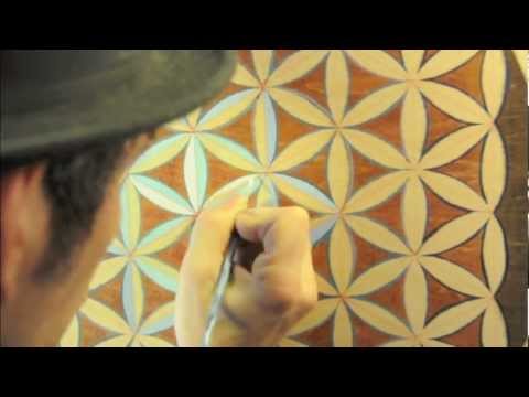 how to draw flower of life