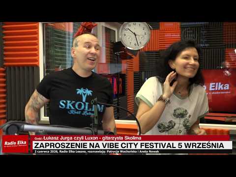 Luxon - gitarzysta Skolima zaprasza na Vibe City Festival :: Gościem jest Luxon - gitarzysta Skolima, którego zobaczymy także podczas wrześniowego Vibe City Festival na lotnisku w Lesznie. Opowie o swojej drodze od grania na weselach, przez przypadkowe spotkanie ze Skolimem, aż po koncerty przed tysiącami fanów. Będzie też o kulisach współpracy z Justyną Steczkowską...