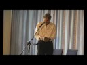 spencer bohren, an amazing and very likable gospel blues singer, gives the foyer audience a lively creole watermelon song with his own style of unique accompaniment on cabasa...enjoy this!