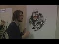 YouTube - Heroes 4 Heroes Live Art Show 2008 - Fanboy Video