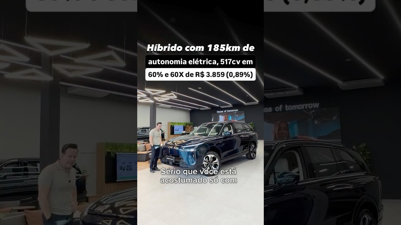 Tá acostumado com 7 lugares a Diesel? Olha essa proposta com atenção