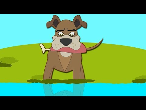 The dog and His Reflection - Aesop's fables