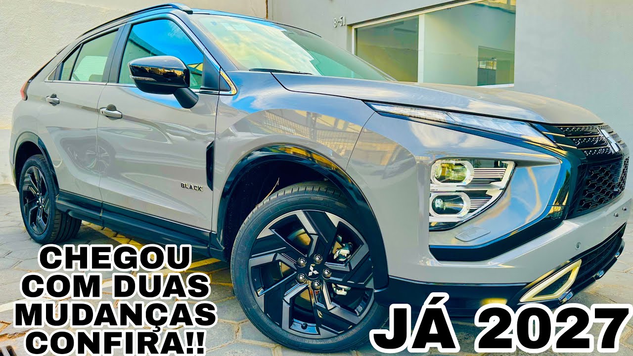 NOVÍSSIMO MITSUBISHI ECLIPSE CROSS HPES 4X4 BLACK 2027 EM DETALHES | QUEM TEM ADORA!!