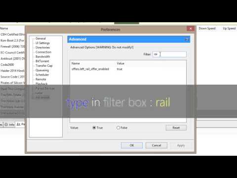 how to remove ads from utorrent
