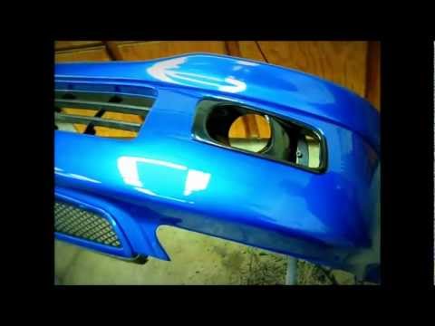 Honda Civic SI JDM style foglight install