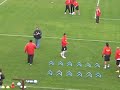 Colo-Colo en collao precalentando
