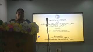 Gender sensitization program