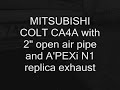 MITSUBISHI COLT CA4A with 2