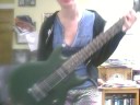 the our making of our song \"expressing thy self in a line\"  guitar part
