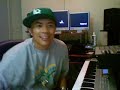 this is a lil clip me and mac recorded at his studio while we had some down time before the next artist  who was booked for studio time was about to come so you can see i was rushing this clip. hahaha. 

:p

i'm just messin' around w/ the korg triton and goofin' off! 

with being so busy songwriting i didn't really have much time to play the keys in a while so i got to reacquaint myself w/ my first instrument. ;)

hahaha. big up's to 10g studio's!!! that was a fun night @ the lab! lol!

if you'd like please check out my page.

www.myspace.com/xxjoanleexx

check out my other vids on youtube also.

;)