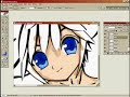 speed anime coloring by: carlus part 1