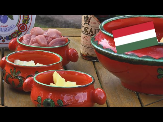 Rezept für original Ungarischen Kesselgulasch