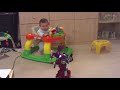 V BOT TRANSFORMER AND BABY MICHAEL