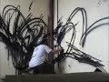 Wildstyle graffiti burner by Brusk
