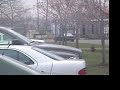 Mercedes 560SEC with V12 Burnout