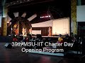 39th MSU-IIT CHARTER DAY CELEBRATION Opening Program - PUSH 39th MSU-IIT CHARTER DAY CELEBRATION Opening Program - PUSH