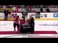 Adam Henrique OT Goal, Handshake Line & Trophy Presentation 5/25/12 Devils vs Rangers NHL Playoffs